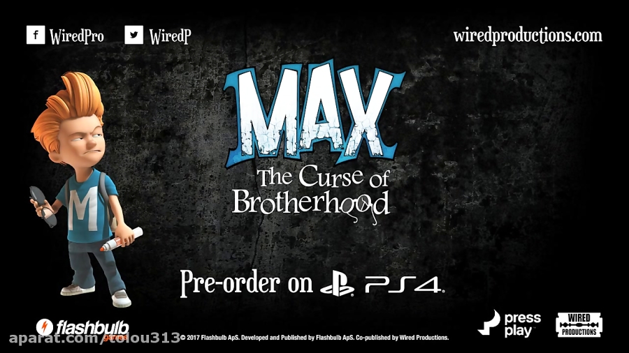 Max: The Curse of Brotherhood | Announcement Trailer | Ps4