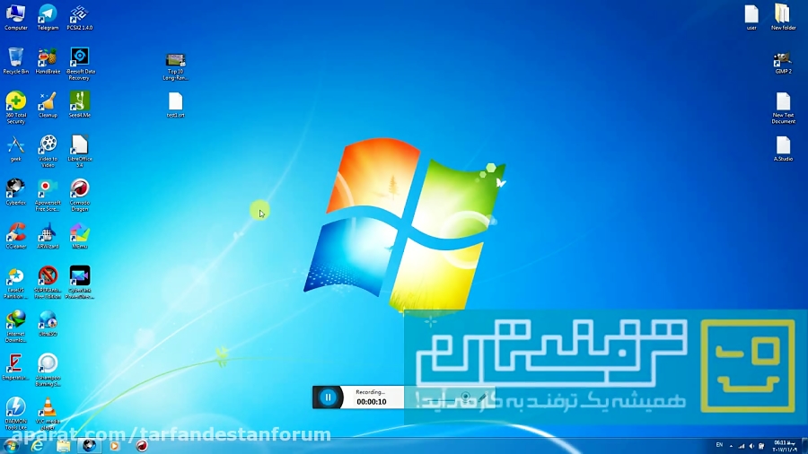 آموزش هاردساب با handbrake