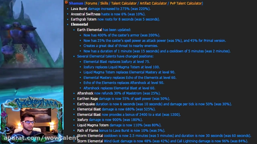 Elemental Shaman PVE Guide Patch 7.1.5