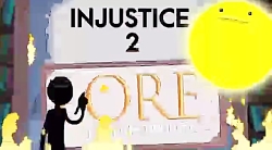 داستان بازی های injustice به صورت فان