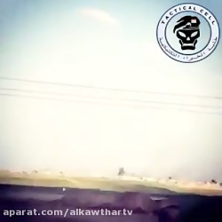 هدف زنی موشک ضد زره جاولین