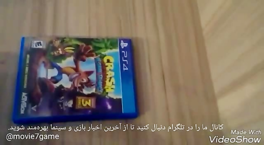 انباکسینگ بازی Crash Bandicoot