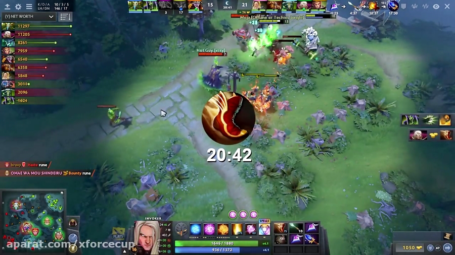 This is How a 10k MMR Plays Invoker , MidOne (Dota 2)