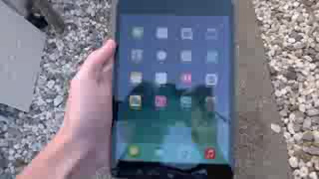 ویدیو تست iPad Mini 2 سیب زمینی بخارپز