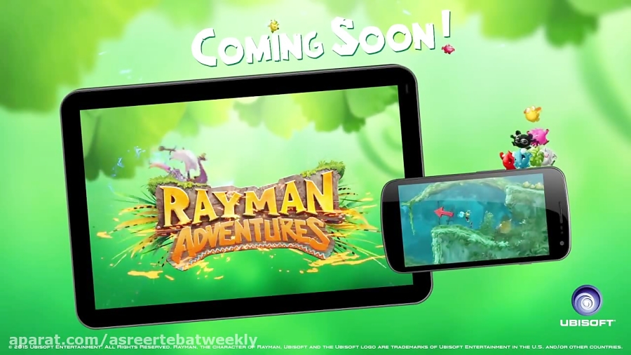 تریلر بازی Rayman Adventures