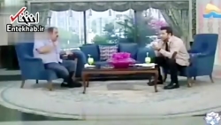 فیلم حمله تند مجری تلویزیون به...