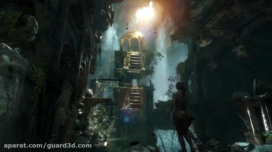 گیم پلی Rise of the Tomb Raider روی Xbox One