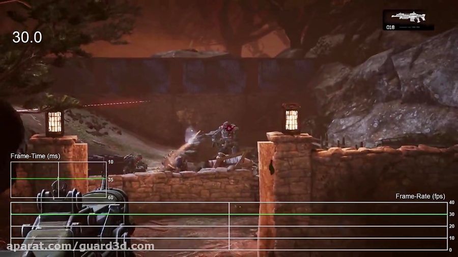 آنالیز تکینیکی Gears of War 4 با آنریل انجین 4