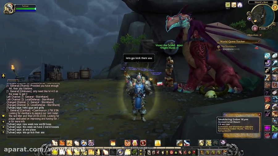 Wow Legion World Boss The Soultakers Location Kill