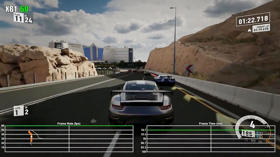 فریم ریت دموی بازی Forza Motorsport 7 نسخه Xbox One
