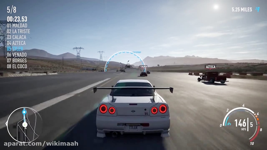 تریلر Need For Speed Payback روی PC با رزولوشن 4K