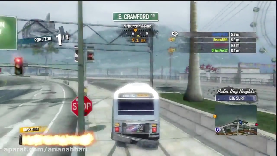 Burnout Paradise City Bus!