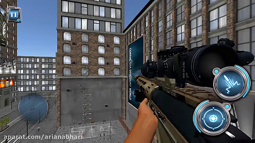 معرفی بازی - گیم پلی - Secret Agent Sniper Assassin زمان276ثانیه
