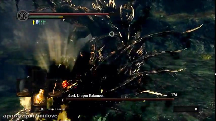dark souls - black dragon kalameet