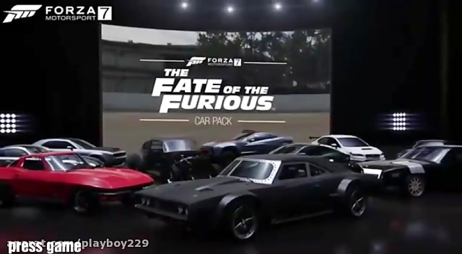 خودرو های فیلم سریع و خشن در Forza Motorsport 7