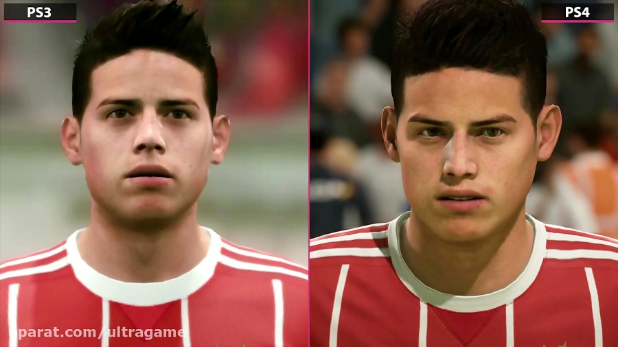 مقایسه گرافیکی FIFA 18 در کنسول های PS3 و PS4