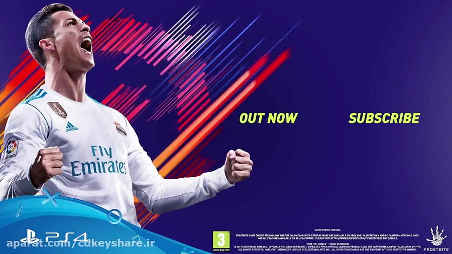 لانچ تریلر FIFA 18 - در CDkeyshare.ir