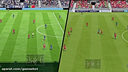 مقایسه گرافیک بازی FIFA 18 در ایکس باکس وان و سوئیچ