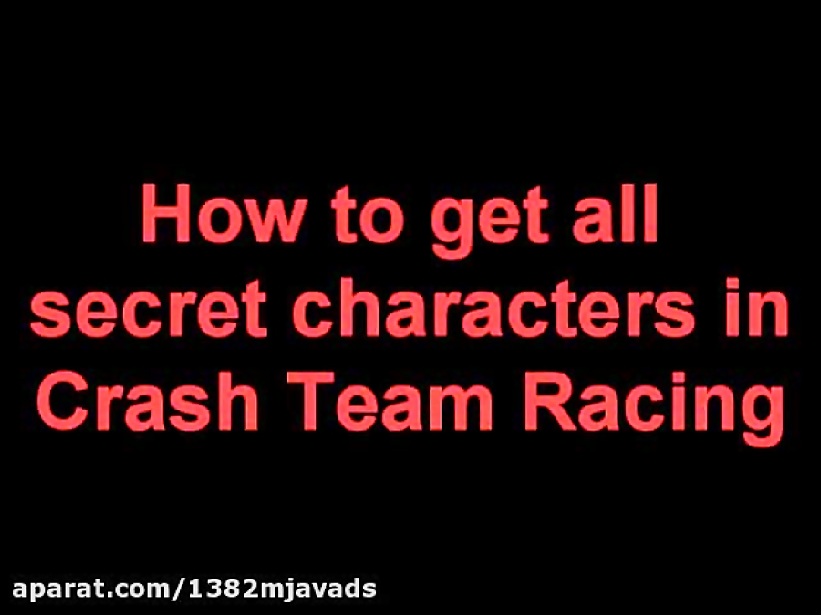 Crash Team Racing - How to Unlock all Secret Characters