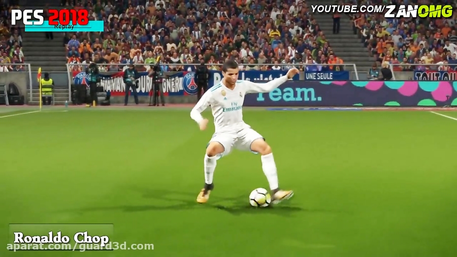 مقایسه مهارت های حرکتی در FIFA 18 و PES 2018