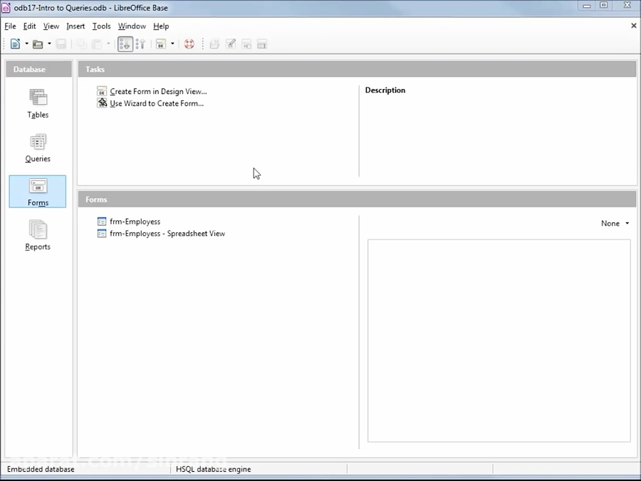 LibreOffice Base (17) Intro to Queries
