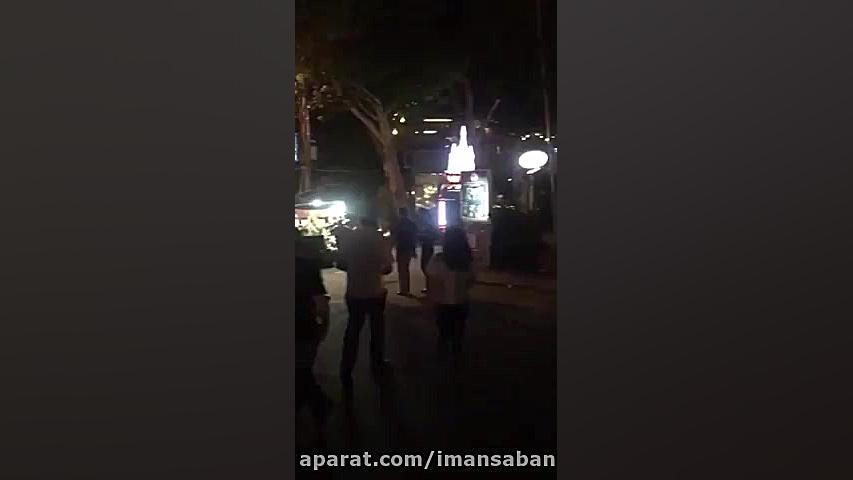 شب ایروان اطراف ساختمان اپرا همراه با آرامش زمان39ثانیه