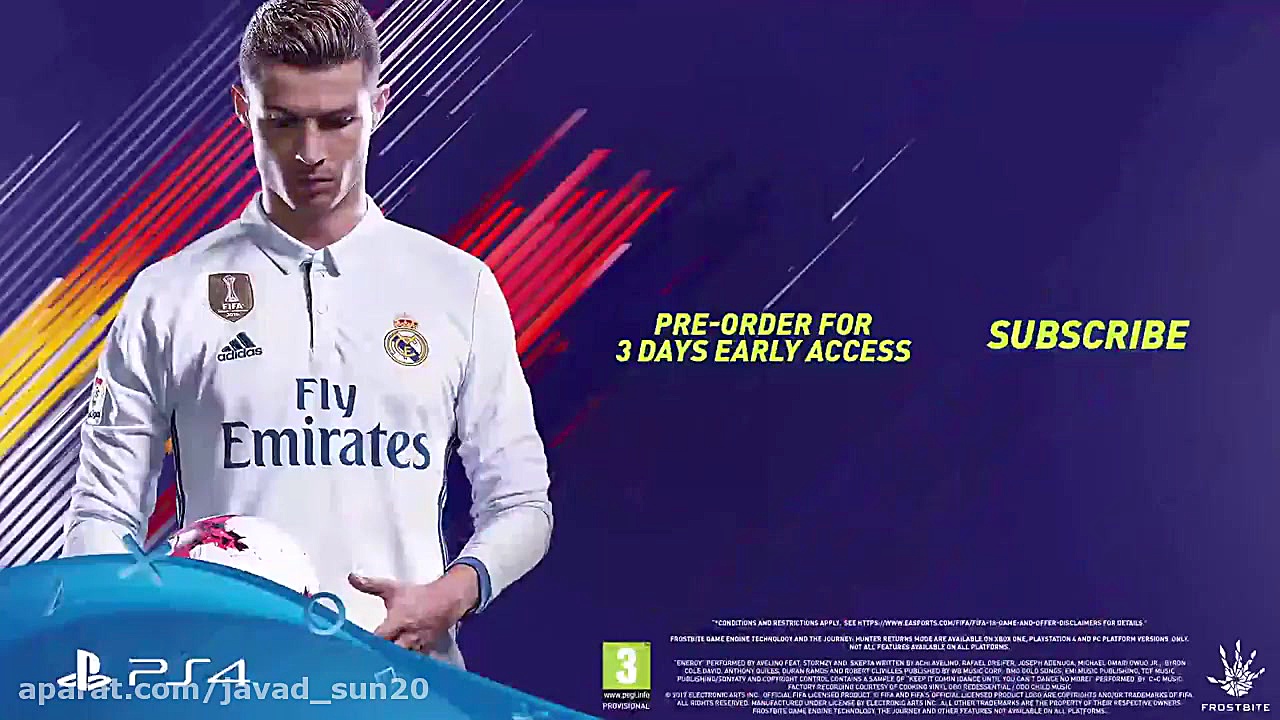 دانلود بازی فیفا Fifa 18 برای کامپیوتر pc زمان69ثانیه