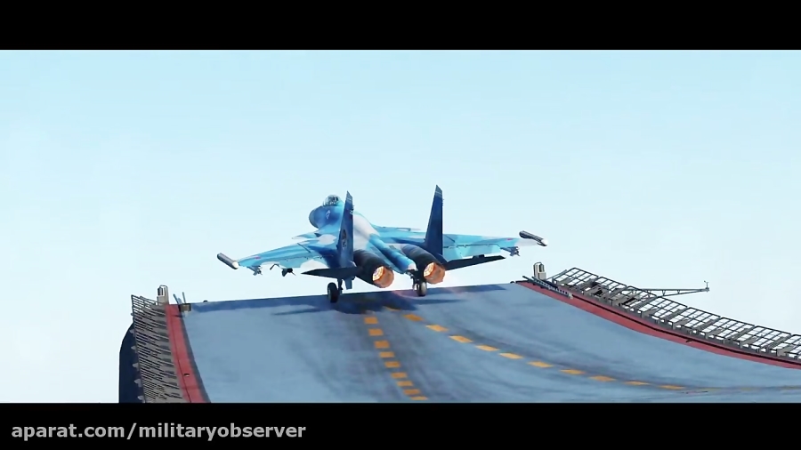 تریلر جنگنده su-33 در بازی DCS