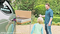 آشپزخانه در خودروی شاسی بلند