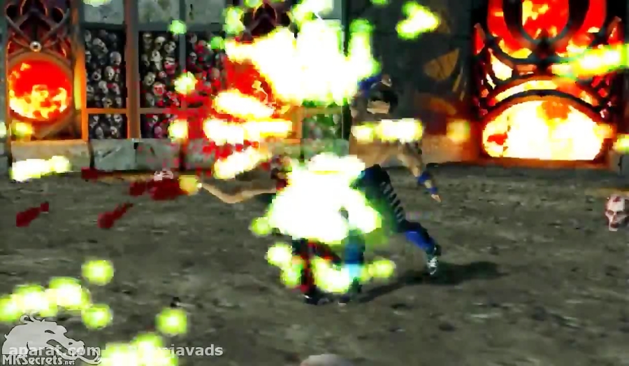 [HD] Mortal Kombat 4 Arcade - Johnny Cage Fatality 2 (Decapitation)