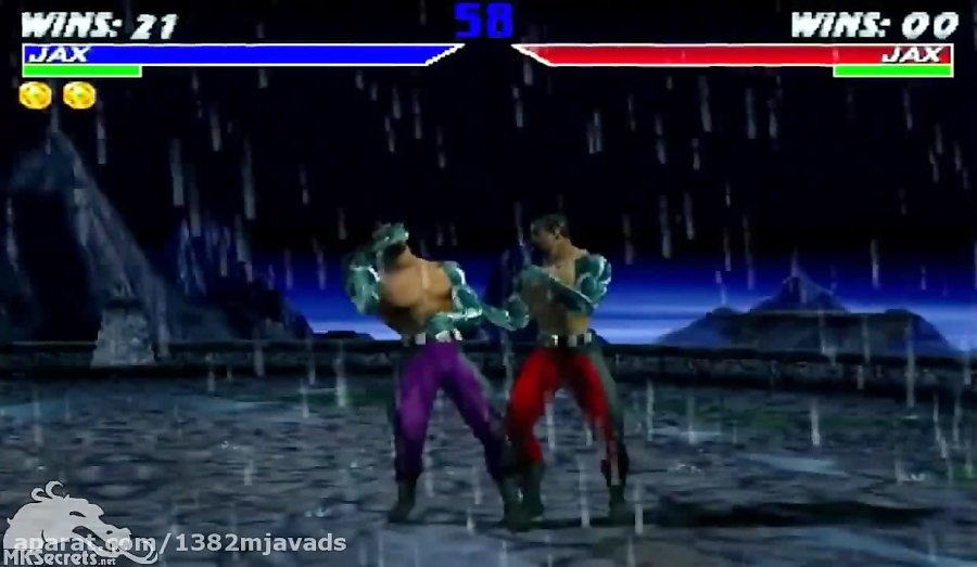 [HD] Mortal Kombat 4 Arcade - Jax Fatality 1 ( Arm Rip )
