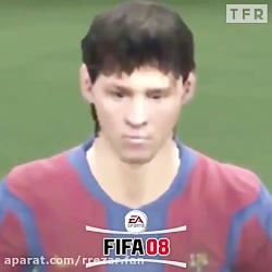 چهره ی لیونل مسی در فیفا