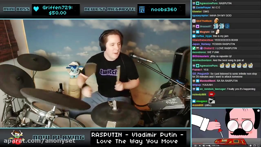 Ra (Drum Cover) The8BitDrummer