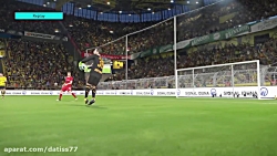 Great Animation goalkeeper Throw hand