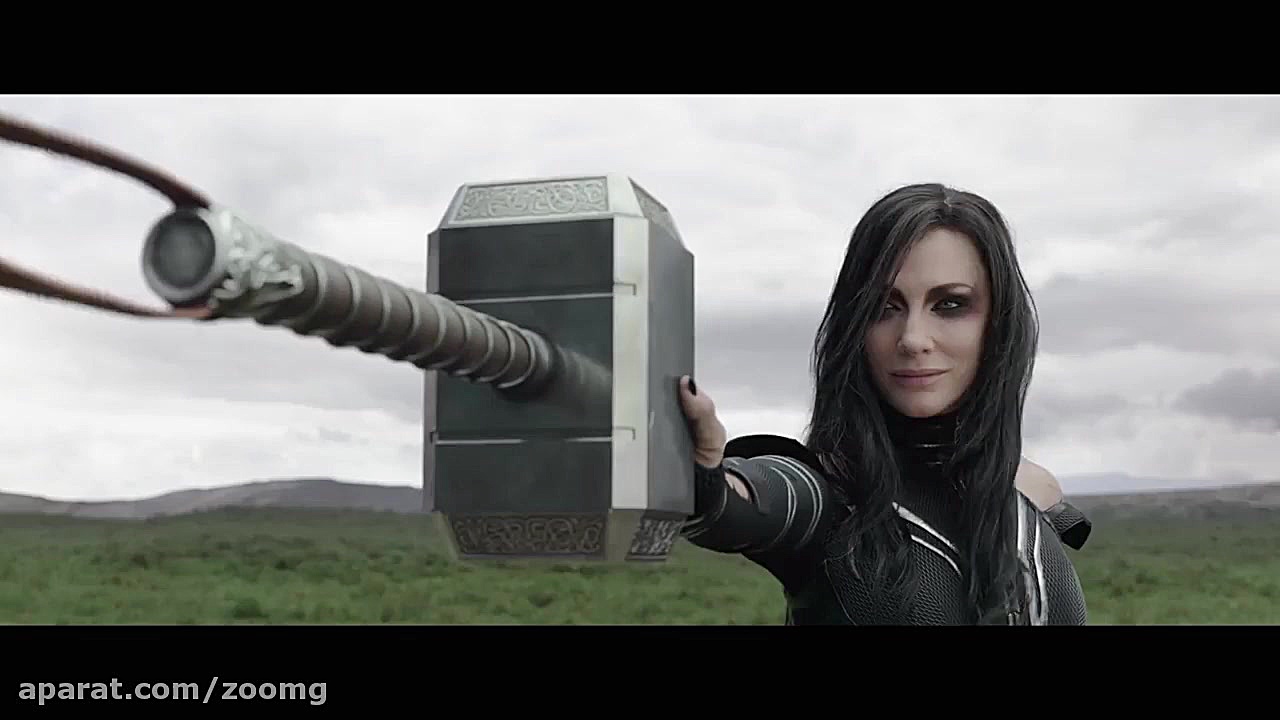 ویدیو فیلم Thor: Ragnarok با معرفی شخصیت هلا - زومجی زمان75ثانیه