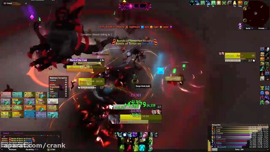 Siege of Azeroth Vs Xavius Raid.2 -Mythic