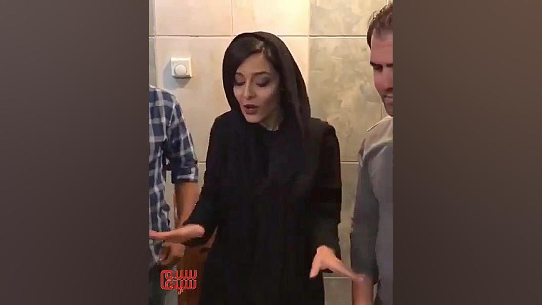 تولد ساره بیات در آخرین روز فیلمبرداری فیلم اتاق تاریک زمان15ثانیه