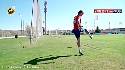 گل دیدنی دنی سبایوس از روی نقط...