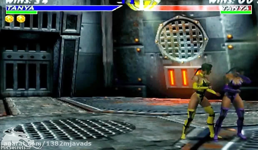 [HD] Mortal Kombat 4 Arcade - Tanya Fatality 1 ( Neck Break )