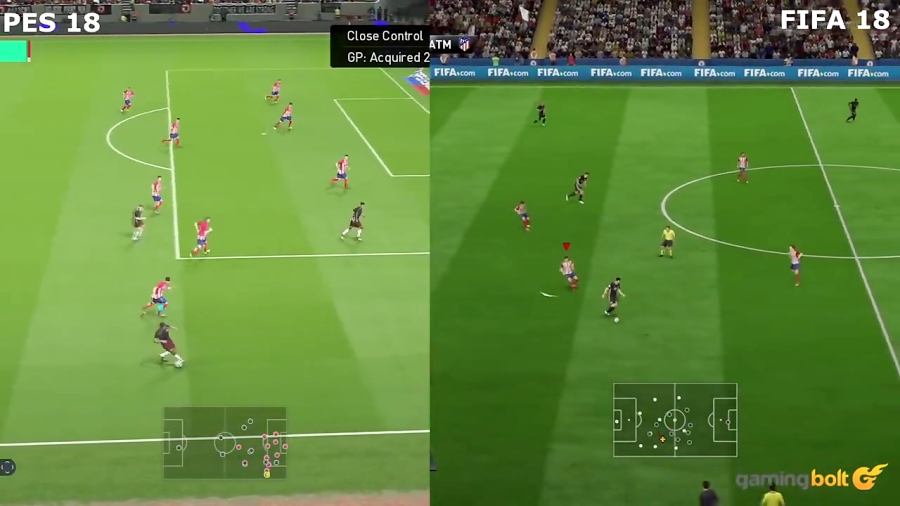 VGMAG - FIFA 18 vs PES 2018 - Comparison