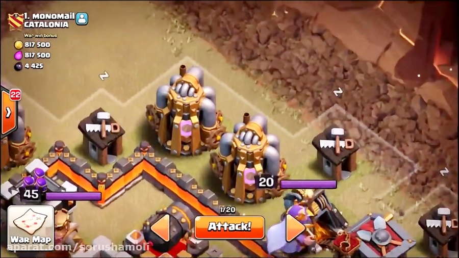 BEST 3 STAR STRATEGY!?......OR NOT!? - ATTACKING THE TOP PLAYER IN WAR! - Clash Of Clans