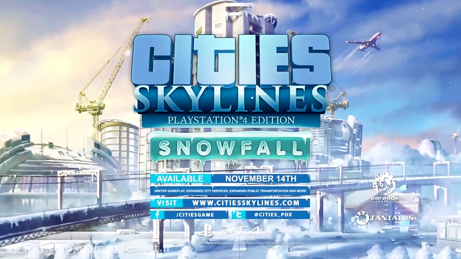تریلر بازی Cities: Skylines - Snowfall