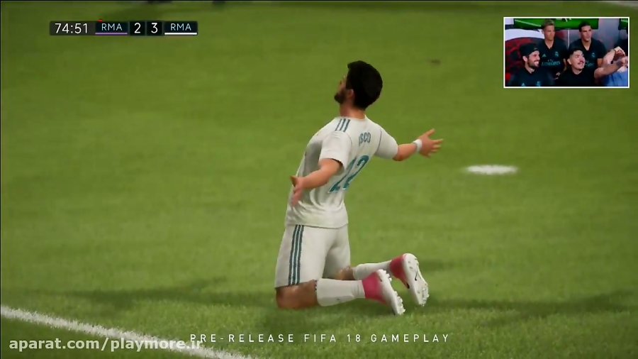 گیم پلی FIFA 18