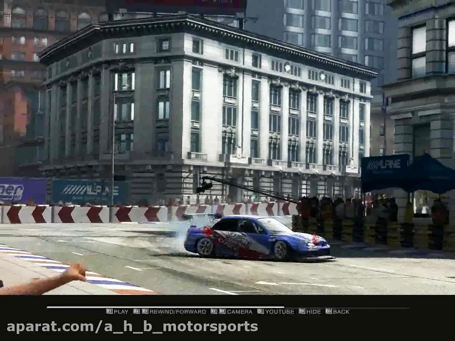 دریفت در بازی grid autosport