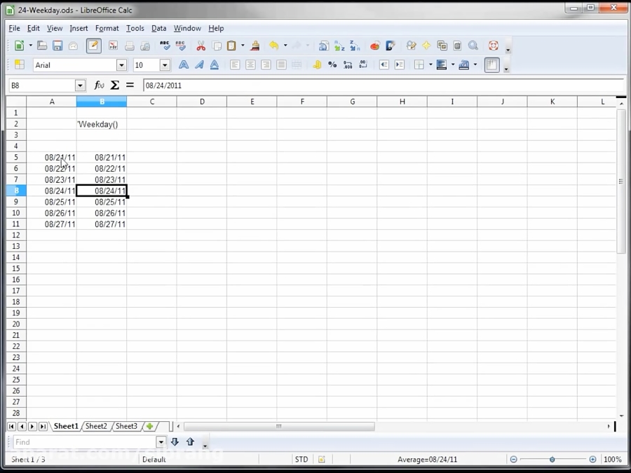 Формат по образцу libreoffice
