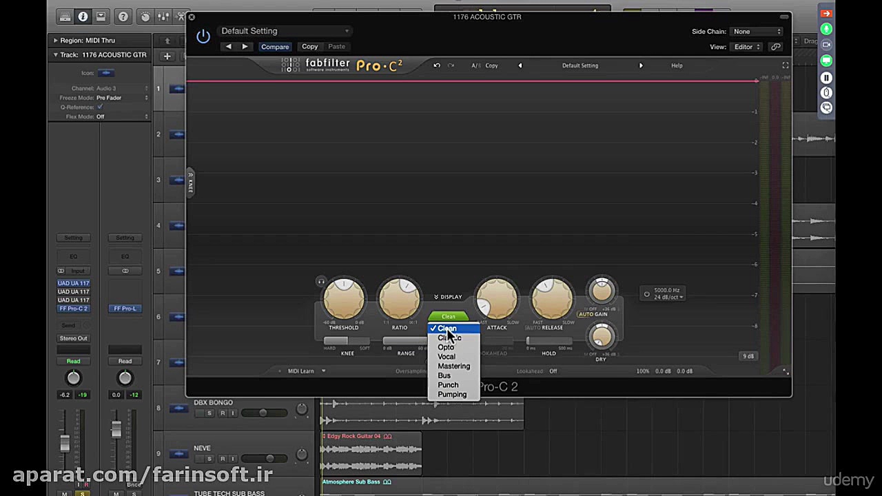 آموزش میکس با FabFilter Pro 2 ایربسارتان