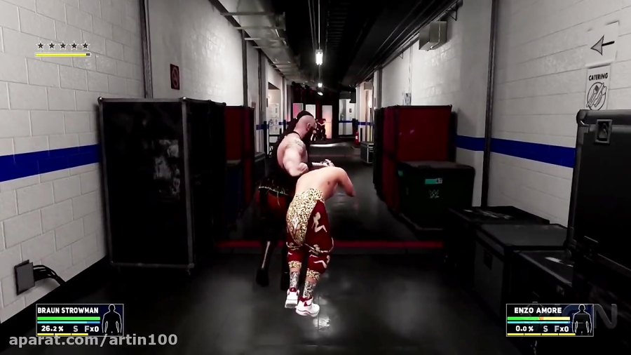 WWE 2K18 Backstage Brawl Gameplay