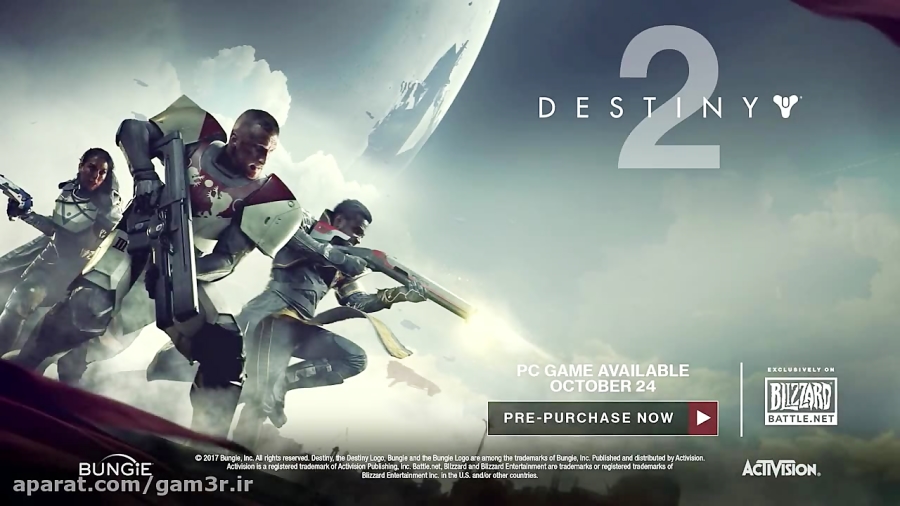 تریلر زمان عرضه بازی Destiny 2 نسخه PC - گیمر