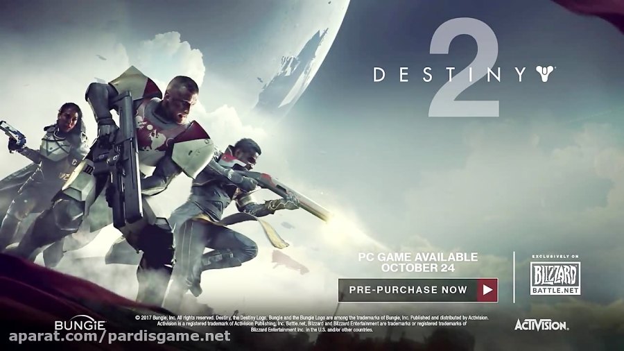 تریلر زمان عرضه Destiny 2 بر روی PC
