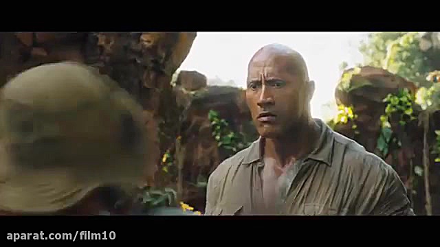 تریلر دوم فیلم Jumanji Welcome to the Jungle 2017(راک) زمان150ثانیه